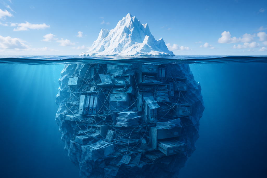 6 Dimensions of a Healthy Certification Ecosystem topside versus below the surface