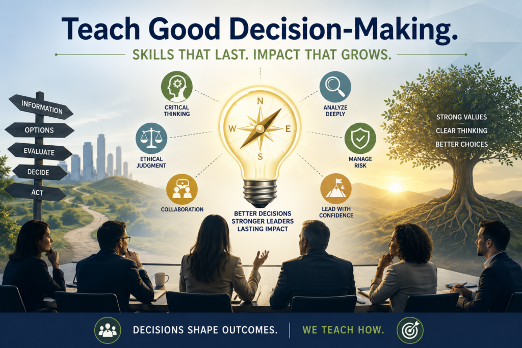 teach decision making